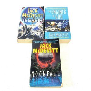 Jack Mcdevitt Books Deepsix Moonfall Engine Sci Fi